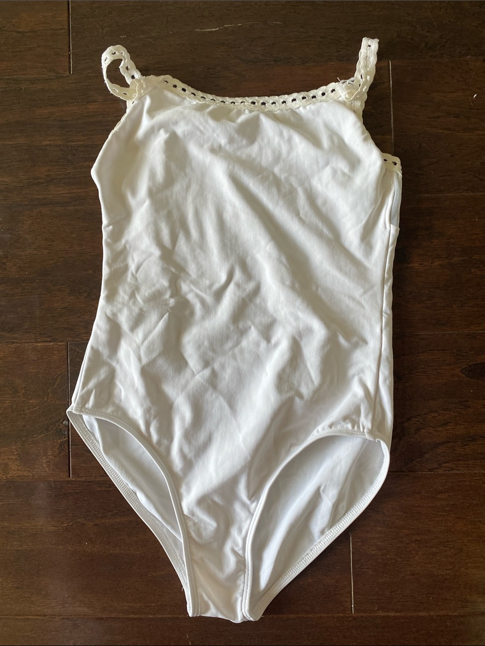 Wearmoi flora white xs leotard